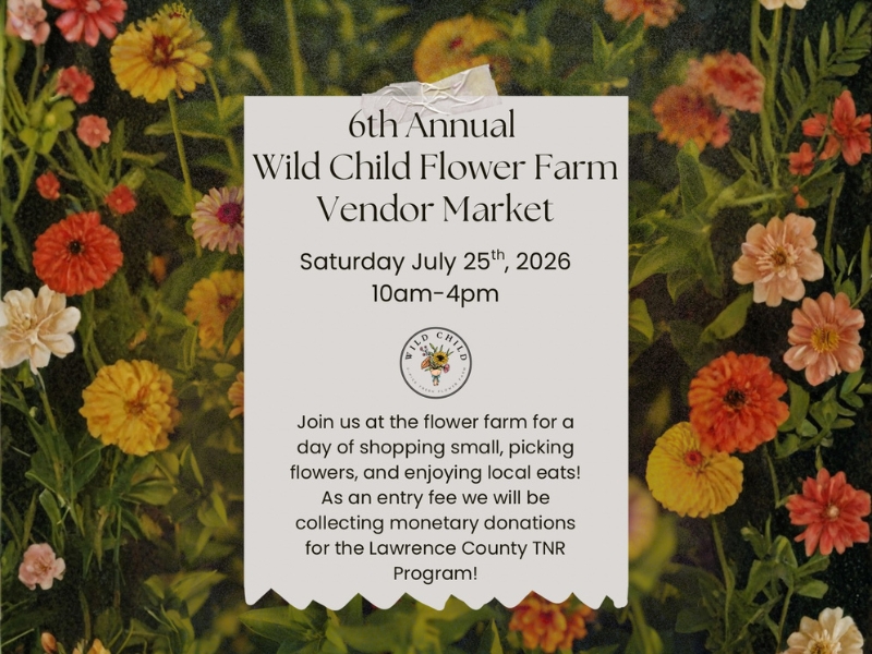 Wild Child Flower Farm Vendor Market